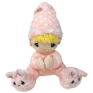 Aurora Precious Moments Prayer Girl Plush w/ Sound Now I Lay Me Down to Sleep 9"